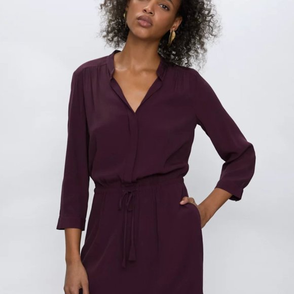 Babaton Leopard Bennett Silk Dress - Picture 3 of 11